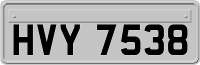 HVY7538