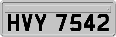 HVY7542