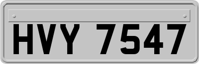 HVY7547