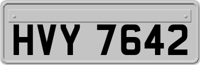 HVY7642