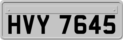HVY7645