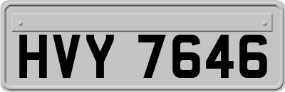 HVY7646