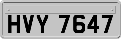 HVY7647