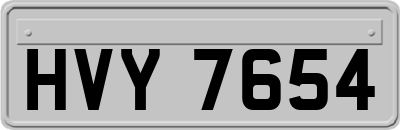 HVY7654