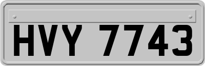 HVY7743