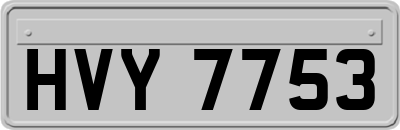 HVY7753