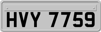 HVY7759