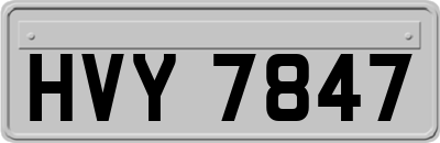 HVY7847