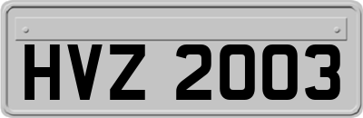 HVZ2003