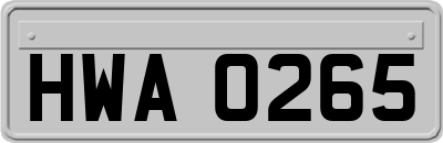 HWA0265