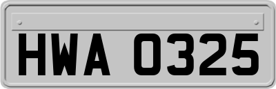 HWA0325