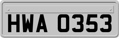 HWA0353