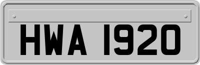 HWA1920