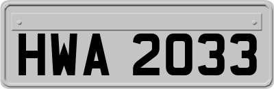HWA2033