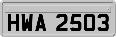 HWA2503