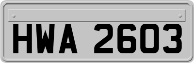 HWA2603