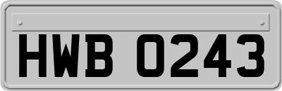 HWB0243