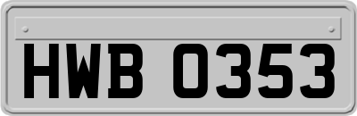 HWB0353