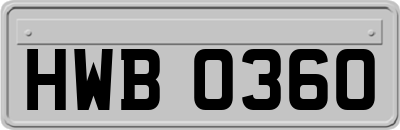 HWB0360