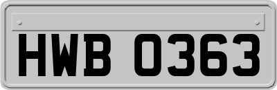 HWB0363
