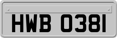 HWB0381