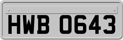 HWB0643