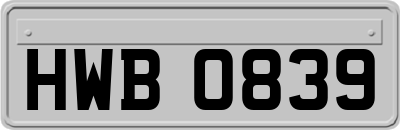 HWB0839