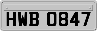HWB0847