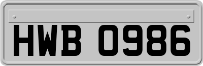 HWB0986