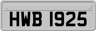 HWB1925