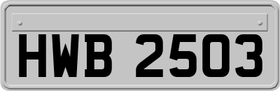 HWB2503