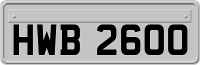 HWB2600