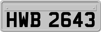HWB2643