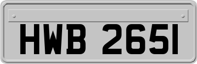 HWB2651