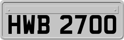 HWB2700
