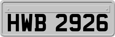 HWB2926