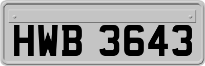 HWB3643