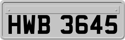 HWB3645
