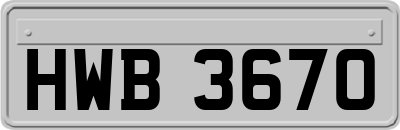 HWB3670