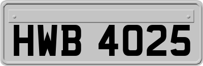 HWB4025