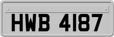HWB4187