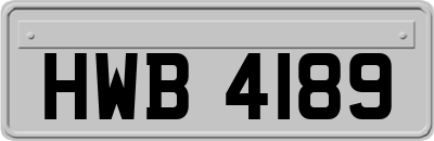 HWB4189