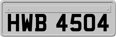 HWB4504
