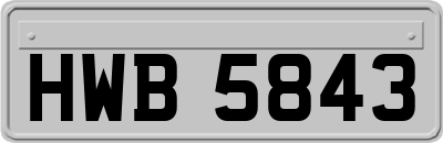 HWB5843