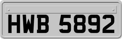 HWB5892