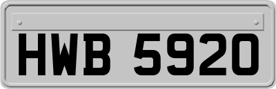 HWB5920