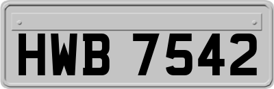 HWB7542
