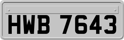 HWB7643
