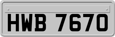 HWB7670