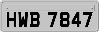 HWB7847